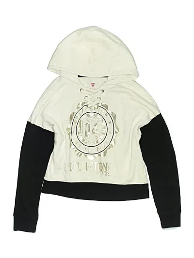Pre-owned Justice Kids' Sweatshirt In White