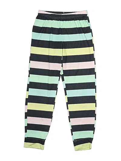 Pre-owned Justice Kids' Track Pants In Green