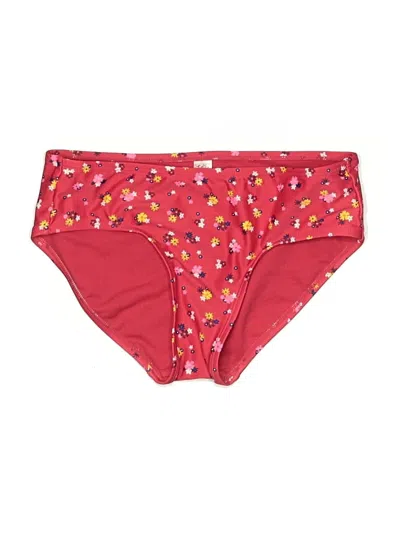 Pre-owned Justice Kids' Two Piece Swimsuit In Red