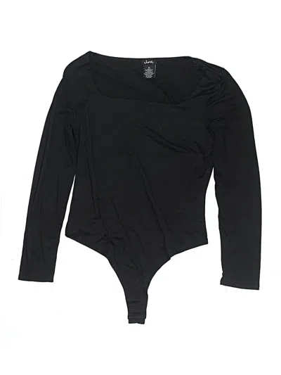 Pre-owned Justify Bodysuit In Black