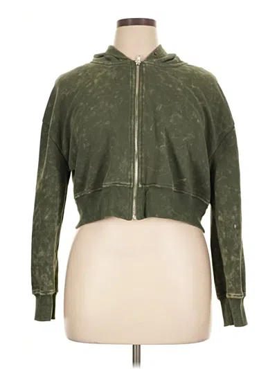 Pre-owned Justify Cardigan Sweater In Green