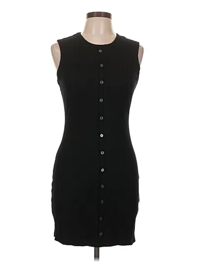 Pre-owned Justify Casual Dress In Black