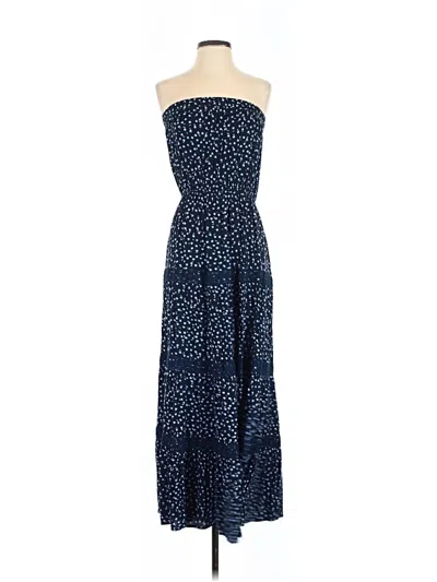 Pre-owned Justify Casual Dress In Blue