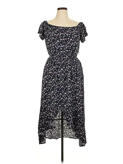 Pre-owned Justify Casual Dress In Blue