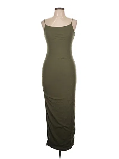 Pre-owned Justify Casual Dress In Green