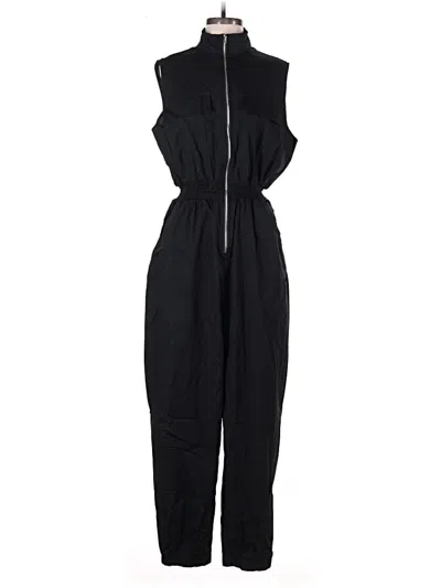 Pre-owned Justify Jumpsuit In Black