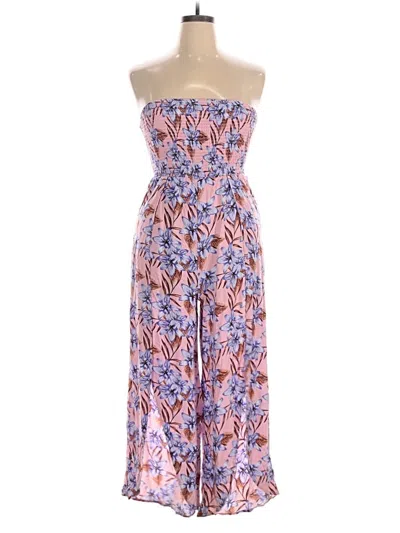 Pre-owned Justify Jumpsuit In Blue