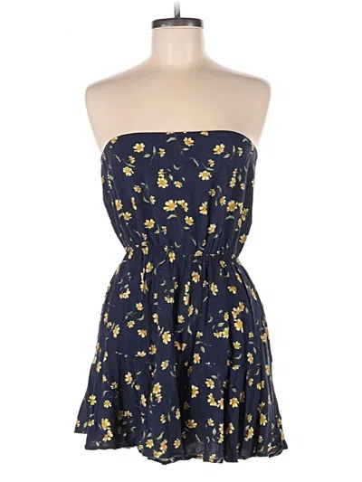 Pre-owned Justify Romper In Blue