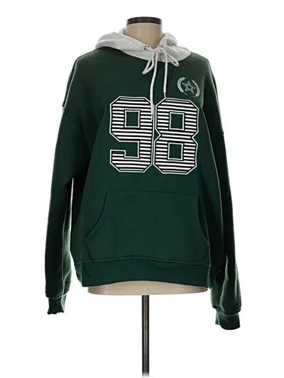 Pre-owned Justify Sweatshirt In Green