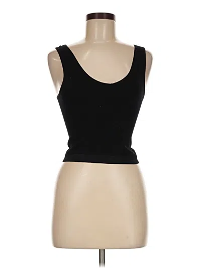 Pre-owned Justify Tank Top Black Strapless Neckline Tops