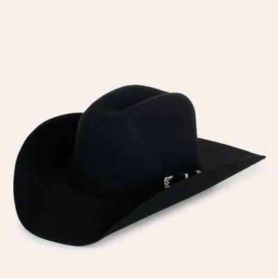 Justin 3x Dixon Black Wool Felt Cowboy Hat
