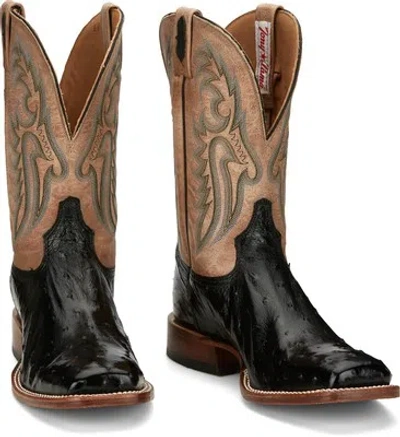 Pre-owned Justin Boots Justin 11in Mens Beige Castillo Leather Cowboy Boots