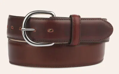 Justin Classic Oiled Brown Western Belt