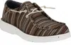 Justin Men's Hazer Lightweight Slip-on Shoes In Multi Stripe Dark In Multi