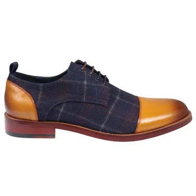 Justin Reess Ronnie Oxford Leather Shoes In Multi