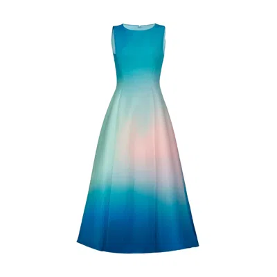 Justin Tong Women's Blue Serenity Dress