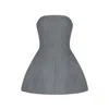 Justin Tong Women's Grey Kodie Bustier In Multi