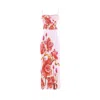Justin Tong Women's Pink Enchanted Mangrove Gown In Pink