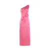 Justin Tong Women's Pink Siren Gown In Pink