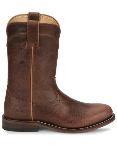 Justin Women's Holland Round Toe Western Boots In Brown