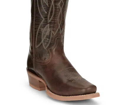 Justin Women's Mayberry Western Boots - B/medium Width In Umber In Brown