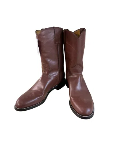 Justin Women's Riding Boot In Brown In Black