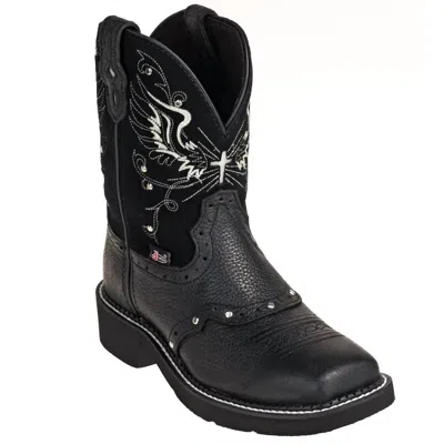 Justin Women's Western Boot In Brown In Black