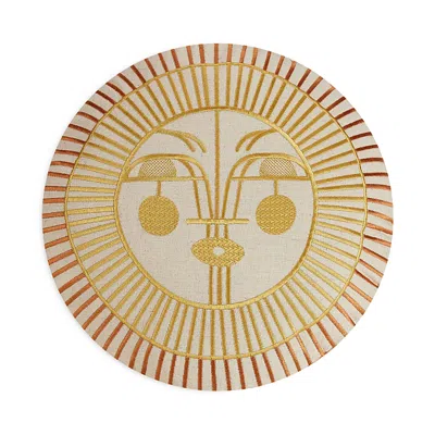 Justina Blakeney Ayo Sunrise Decorative Pillow In Gold