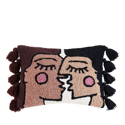 Justina Blakeney Bacio Hook Pillow In Multi