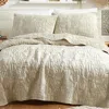 Justina Blakeney Hamsa Quilt Set, Full/queen In Neutral