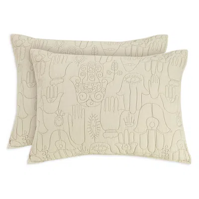 Justina Blakeney Hamsa Standard Sham Set In Natural
