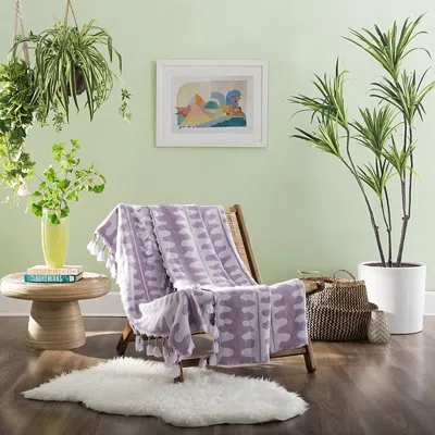Justina Blakeney Himaya Throw In Purple