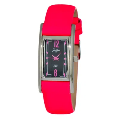 Justina Multicolor Leather Women's Watch