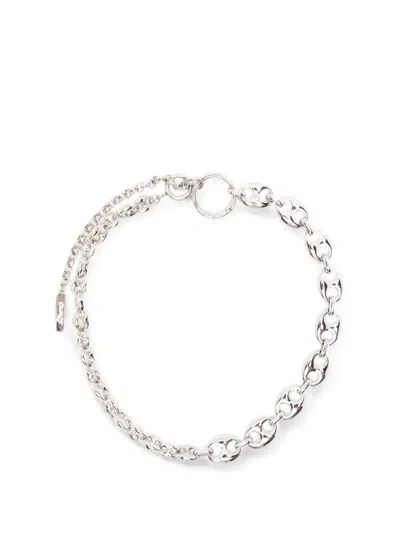 Justine Clenquet Akari Chain-link Necklace In Silver