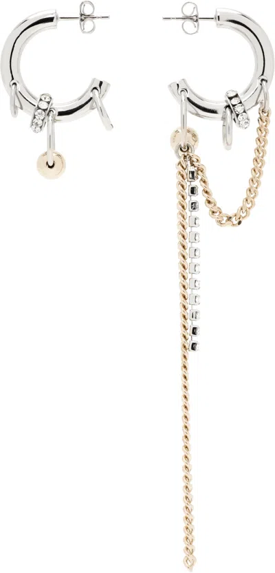 Justine Clenquet Amber Earrings In Metallic