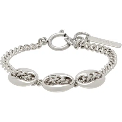 Justine Clenquet Aster Bracelet In Palladium