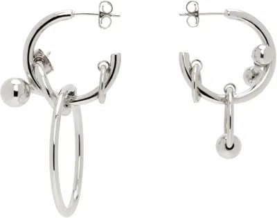 Justine Clenquet Bel Earrings In Metallic