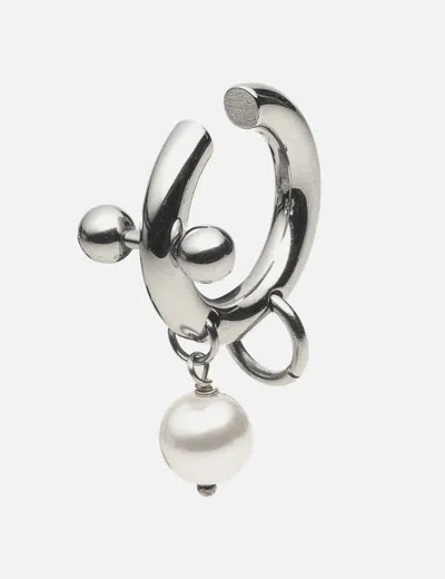 Justine Clenquet Betsy Ear Cuff In Silver/银色/銀色/실버/シルバー