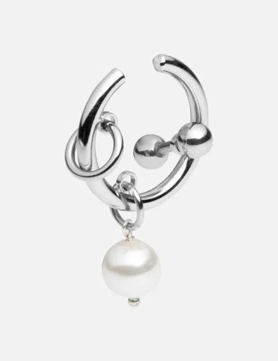 Justine Clenquet Betsy Earcuff In Silver