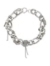 Justine Clenquet Betty Choker In Silver