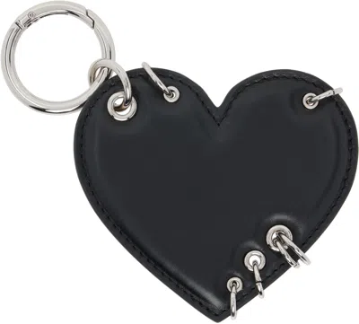 Justine Clenquet Black Heart Keychain