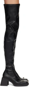 Justine Clenquet Black Jordan Tall Boots In Black
