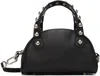 Justine Clenquet Black Liv Bag In Black W/ Studs