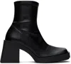 Justine Clenquet Black Lucy Stretch Ankle Boots In Black