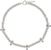 Justine Clenquet Blake Necklace In Silver
