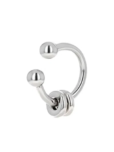 Justine Clenquet Bless Earring In Silver