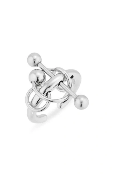 Justine Clenquet Carl Ring In Metallic