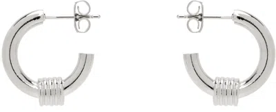 Justine Clenquet Carrie Earrings In Silver
