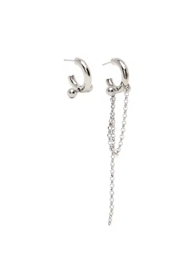 Justine Clenquet Claude Earrings In Transparent