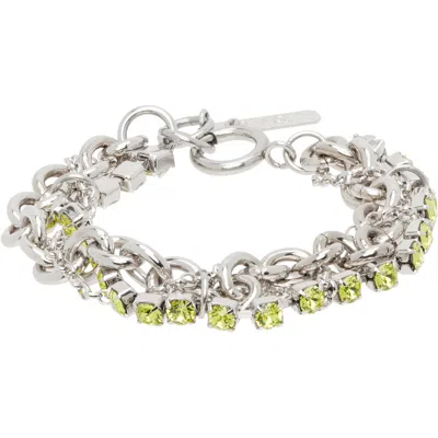 Justine Clenquet Colin Bracelet In Palladium